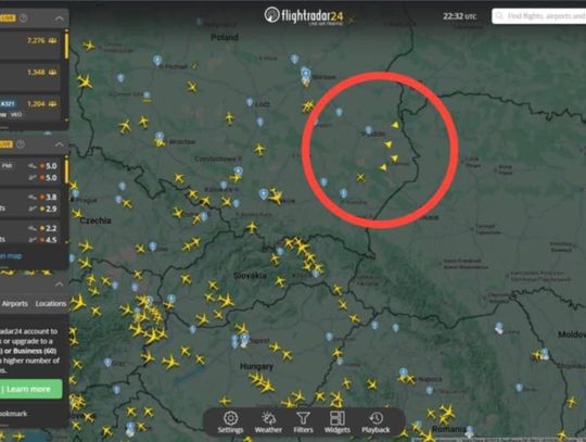 Służby w podwyższonej gotowości, apel o spokój i ostrożność przy znalezieniu szczątków dronów