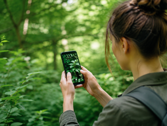Smartfon w dłoń i do parku! Biblioteka zaprasza na wyjątkowy spacer przyrodniczy