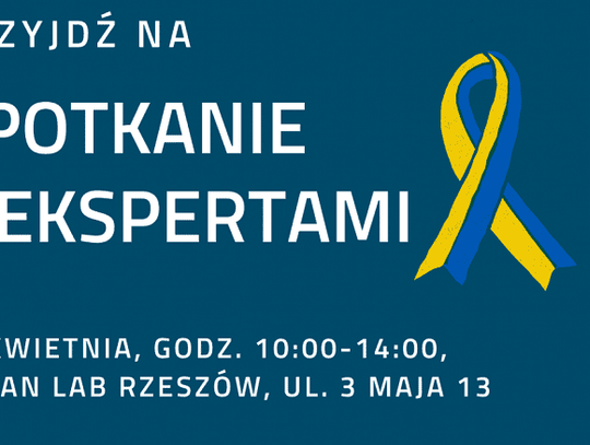 Spotkania z ekspertami ds. rynku pracy w Urban Lab Rzeszów dla obywateli Ukrainy