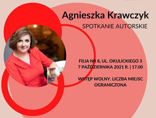 Spotkanie autorskie z Agnieszką Krawczyk