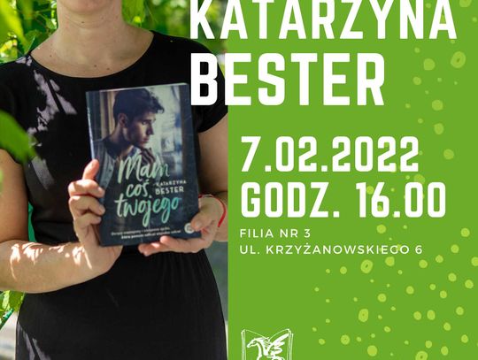 Spotkanie autorskie z Katarzyną Bester