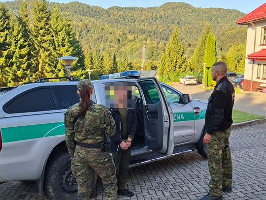 Straż Graniczna udaremniła próbę przerzutu przez Bieszczady