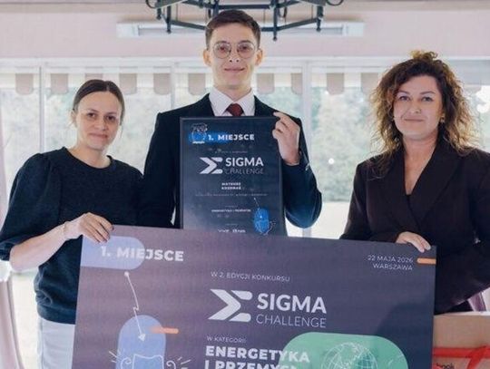 Student Politechniki Rzeszowskiej triumfuje w ogólnopolskim konkursie Sigma Challenge