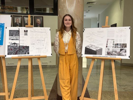 Studentka Politechniki Rzeszowskiej zwyciężczynią ogólnopolskiego konkursu. Jej wizja może odmienić centrum Rzeszowa?