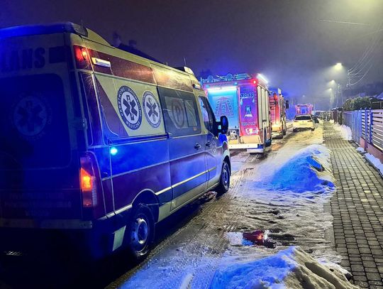 Sześć osób poszkodowanych w wyniku zatrucia tlenkiem węgla w Sędziszowie Małopolskim!