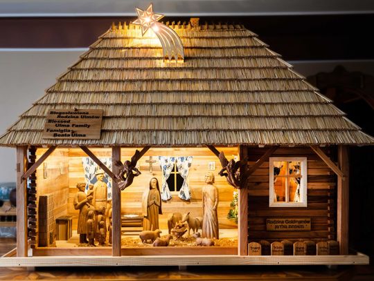 Szopka z Markowej w Pałacu Prezydenckim - świadectwo pamięci i heroizmu Rodziny Ulmów Szopka z Markowej w Pałacu Prezydenckim - świadectwo pamięci i heroizmu Rodziny Ulmów