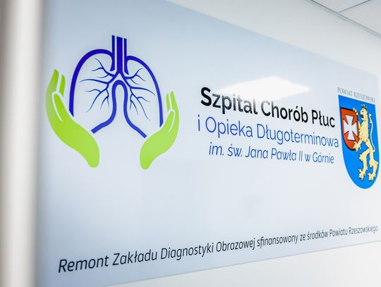 Szpital Chorób Płuc i Opieki Długoterminowej im. św. Jana Pawła II w Górnie czasowo wstrzymuje przyjmowanie pacjentów z gruźlicą