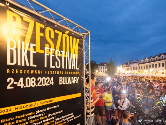 Tak było na rozpoczęciu Rzeszów BIKE Festival [FOTO]