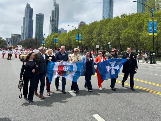 To nie była Polonia na paradzie w Chicago, a samorządowcy PiS z Podkarpacia