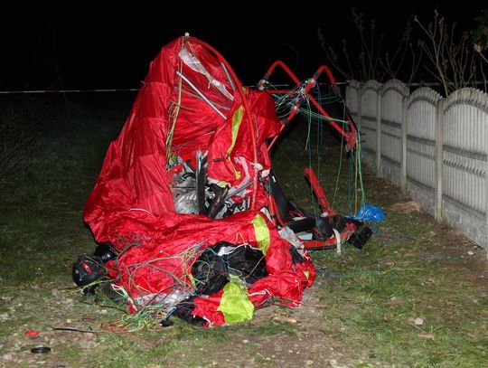 Tragedia podczas lotu paralotnią. Nie żyje 44-latek