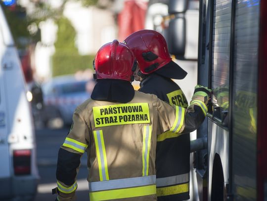 Tragedia w Piekarach. Rozdrabniarka do drewna wciągnął rękę 73-latki