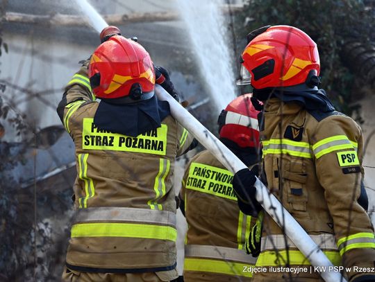 Tragiczny pożar domu na Podkarpaciu. Nie żyje 92-letni mężczyzna