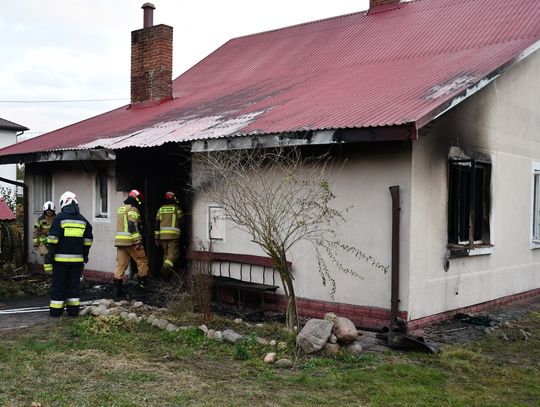 Tragiczny pożar domu w Giedlarowej