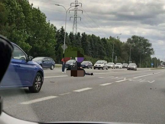 Tragiczny wypadek na al. Sikorskiego. Nie żyje motocyklista!