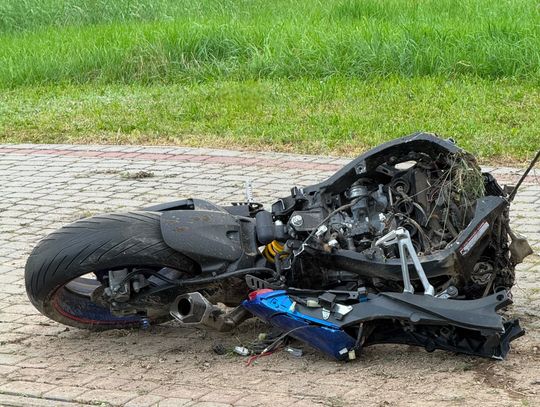 Tragiczny wypadek w Leszczawie Dolnej. Nie żyje motocyklista