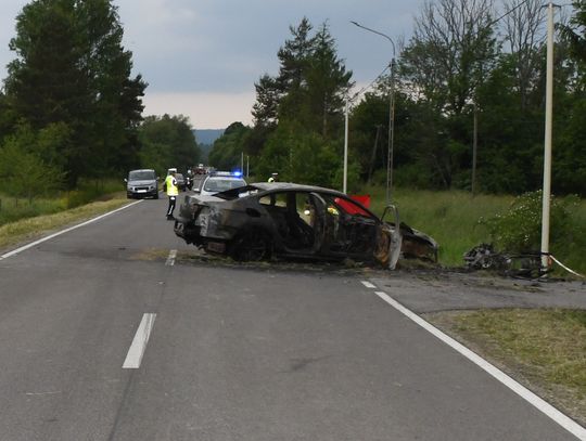 Tragiczny wypadek w Woli Michowej: 34-letni motocyklista zginął na drodze