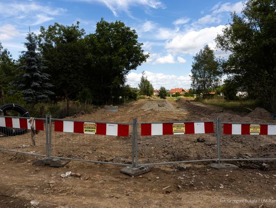 Trwa budowa nowej drogi między ul. Ropczycką a ul. Tarnowską
