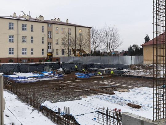 Trwa rozbudowa szkoły na osiedlu Staromieście w Rzeszowie