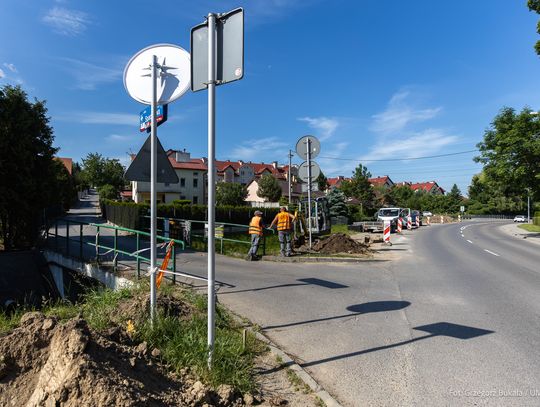 Trwa rozbudowa ulicy Robotniczej w Rzeszowie
