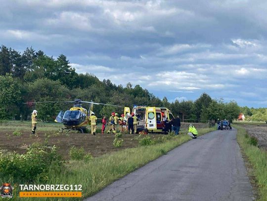 Trzy dziewczynki ranne w wypadku z udziałem quada! Lądował śmigłowiec LPR