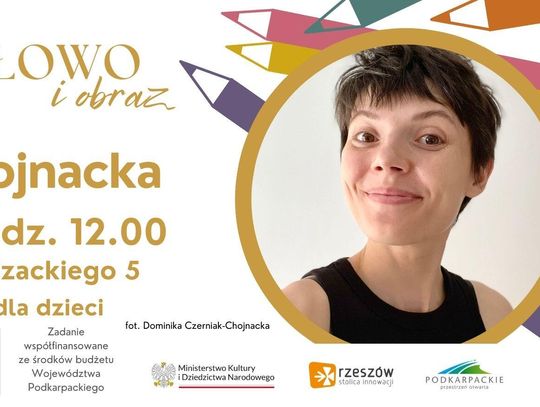 Warsztaty z ilustratorką i plakacistką – Dominiką Czerniak-Chojnacką w ramach projektu „Słowo i obraz”