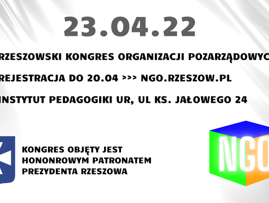 Weekend mocy NGO - Rzeszowski Kongres i Targi Organizacji Pozarządowych