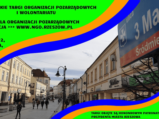 Weekend mocy NGO - Rzeszowski Kongres i Targi Organizacji Pozarządowych – termin rejestracji