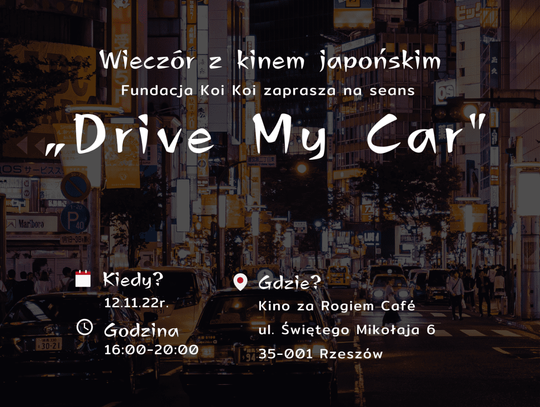 Wieczór z filmem japońskim w Kinie Za Rogiem Café