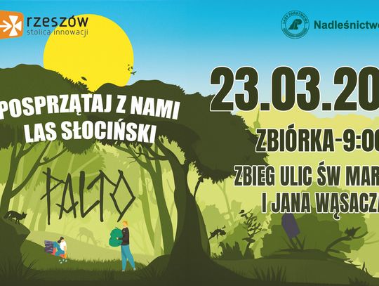 Wielkie sprzątanie lasu Słocińskiego. Wspólna inicjatywa lokalna dla przyrody