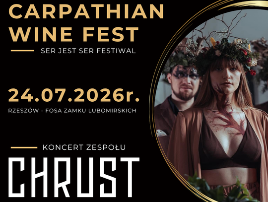Wino, ser i relaks w cieniu zamku. Rusza IV edycja Carpathian Wine Fest w Rzeszowie