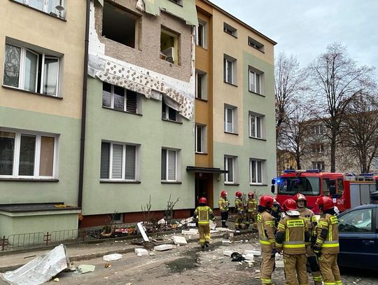 Wybuch gazu w Rzeszowie przy ul. Bohaterów Westerplatte