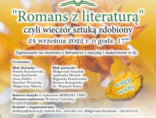 Wydarzenie "Romans z literaturą", rozmowa z organizatorkami wydarzenia, Małgorzatą Korbecką i Izabelą Fac