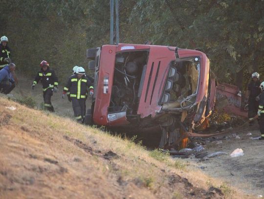 Wypadek autokaru na Węgrzech. Wiadomo, skąd dokładnie pochodzą pielgrzymi