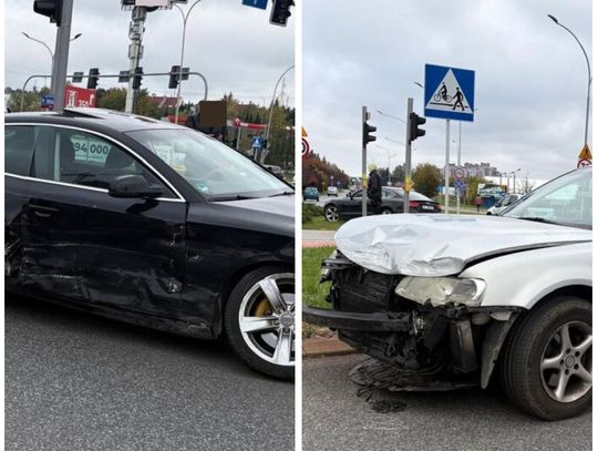 Wypadek na al. Witosa w Rzeszowie. 76-latek trafił do szpitala
