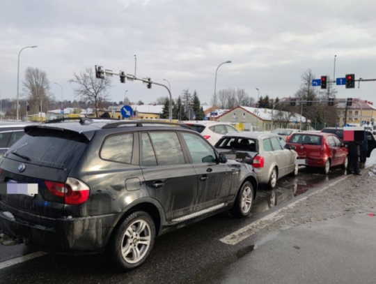 Wypadek na ul. Lwowskiej w Rzeszowie. Kolizja zaraz po zdanym egzaminie na prawo jazdy