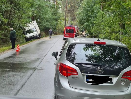 Wypadek pomiędzy Pogwizdowem Starym, a Przewrotnem