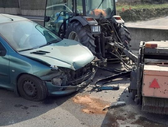 Wypadek w Łańcucie – utrudnienia na DK94