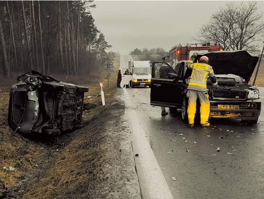 Wypadek w Nowosielcach. Są poszkodowani