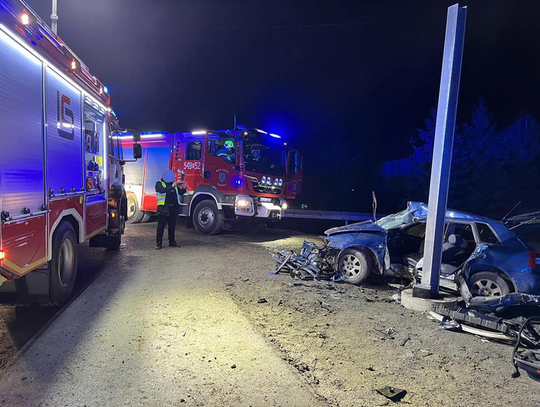 Wypadek Zahutyń. Cztery osoby zostały ranne