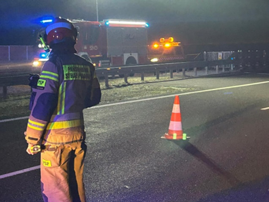 Zatrzymał się na pasie awaryjnym autostrady. Zabiła go ciężarówka