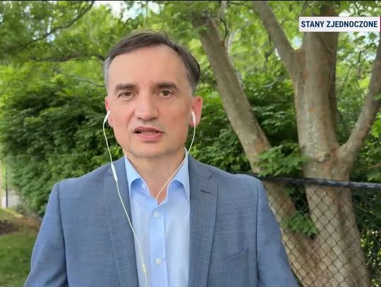 Zbigniew Ziobro -podkarpacka jedynka PiS - został "korespondentem" Republiki z USA