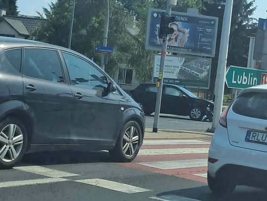 Zderzenie na skrzyżowaniu Lubelskiej i Trembeckiego w Rzeszowie. Są utrudnienia