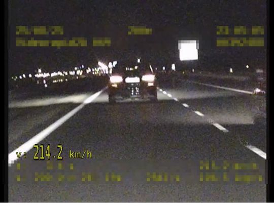 Złapany na autostradzie A4. 5000 zł mandatu dla pirata drogowego