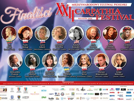 Złota Piętnastka „Carpathia Festival” 2026 wybrana