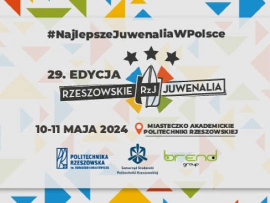 Znamy pierwsze gwiazdy Juwenaliów Politechniki Rzeszowskiej – to będzie już 29 edycja wydarzenia!