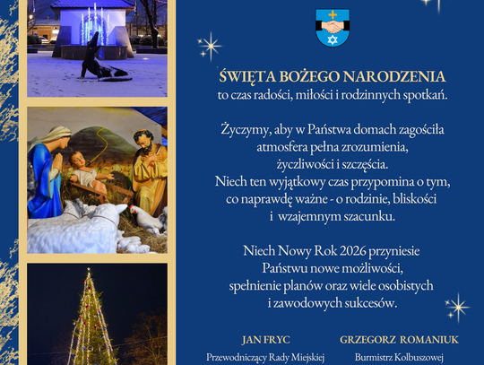 Życzenia Burmistrza Kolbuszowej, Przewodniczącego Rady Miejskiej i Zastępcy Burmistrza
