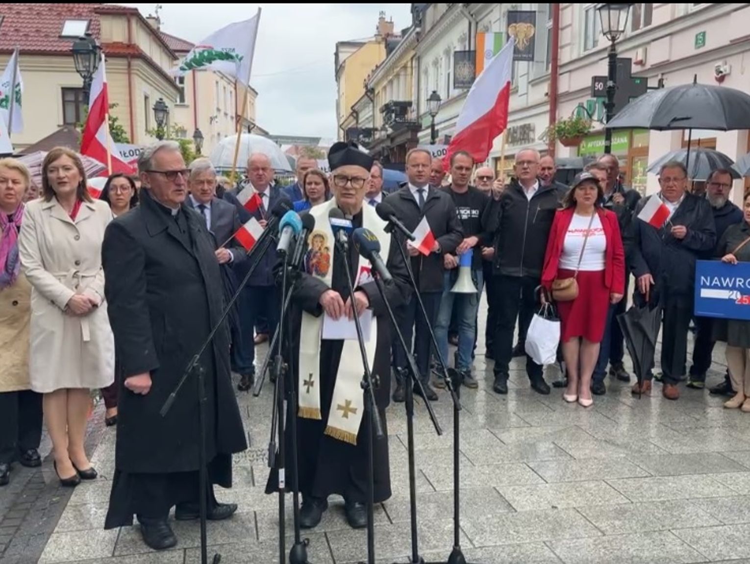 Kościół czynnie włączył się w kampanię Nawrockiego! Księża z Rzeszowa modlą się o wygraną kandydata PiS