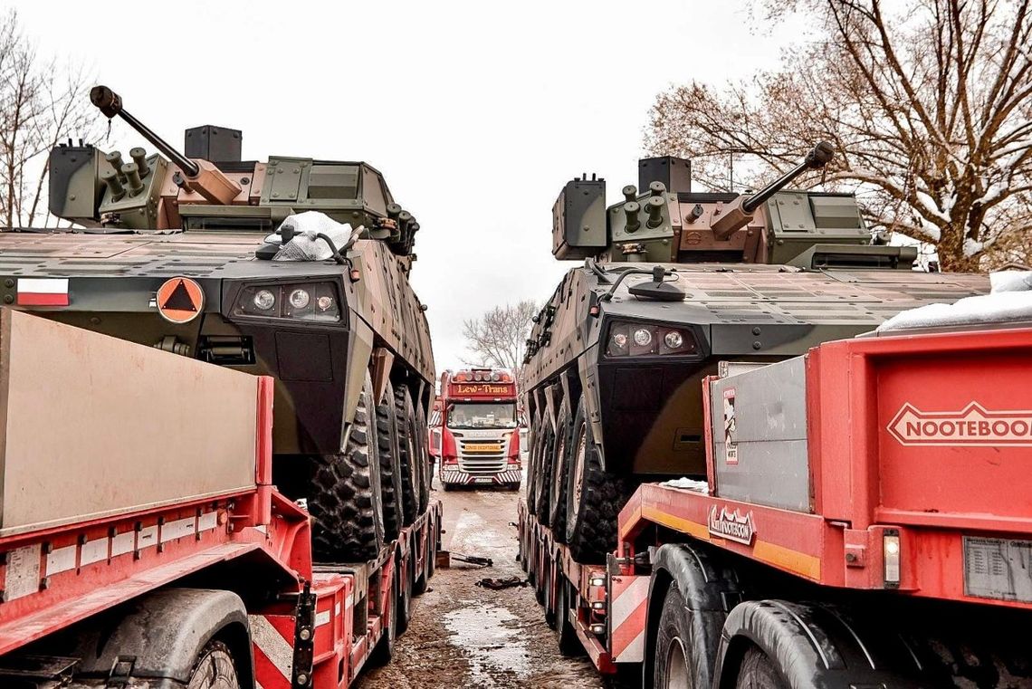 14 Rosomaków z wieżą ZSSW-30 trafiło do 21. Brygady Strzelców Podhalańskich w Rzeszowie
