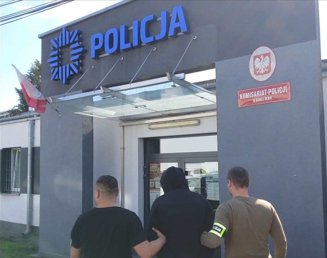 27-latek z Nowej Dęby aresztowany za napad na punkt ksero