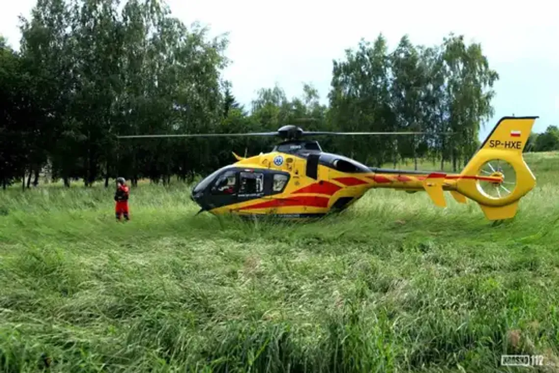 61-latek oblał się benzyną i podpalił